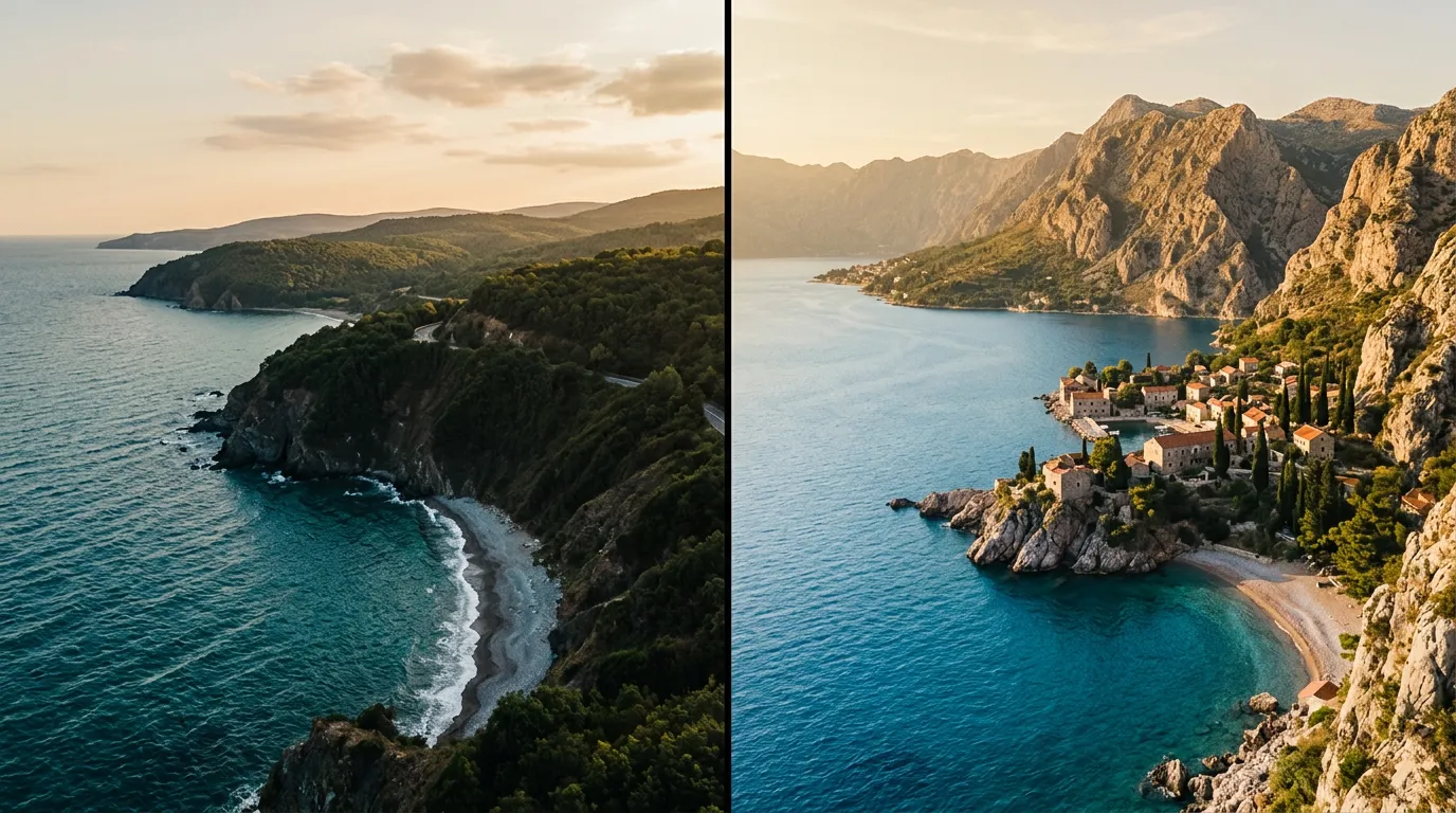 Побережье — Чёрное море vs Адриатика