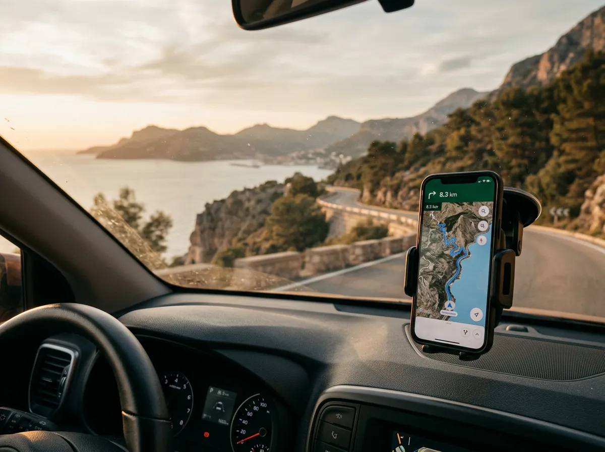 Смартфон с навигацией вместо GPS-навигатора из проката