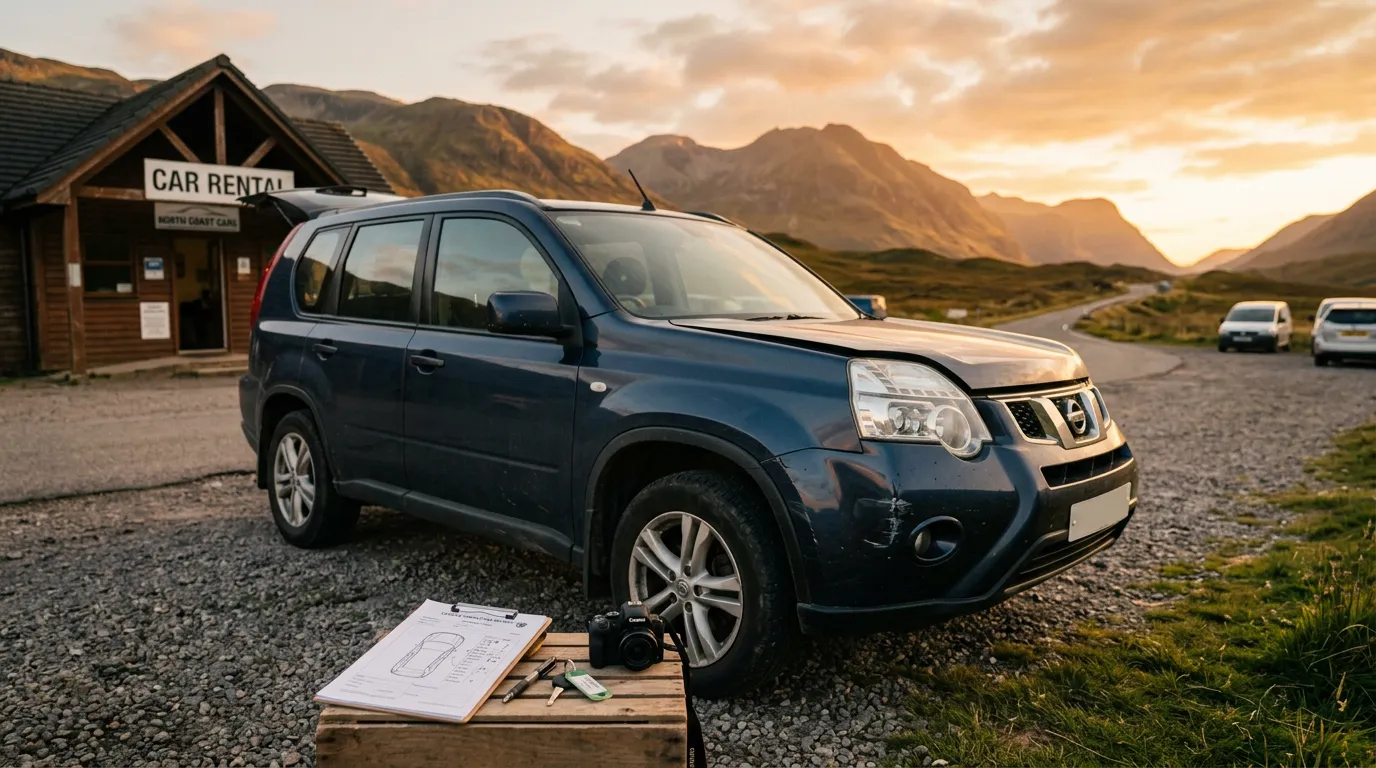 Осмотр арендованного автомобиля перед подписанием договора